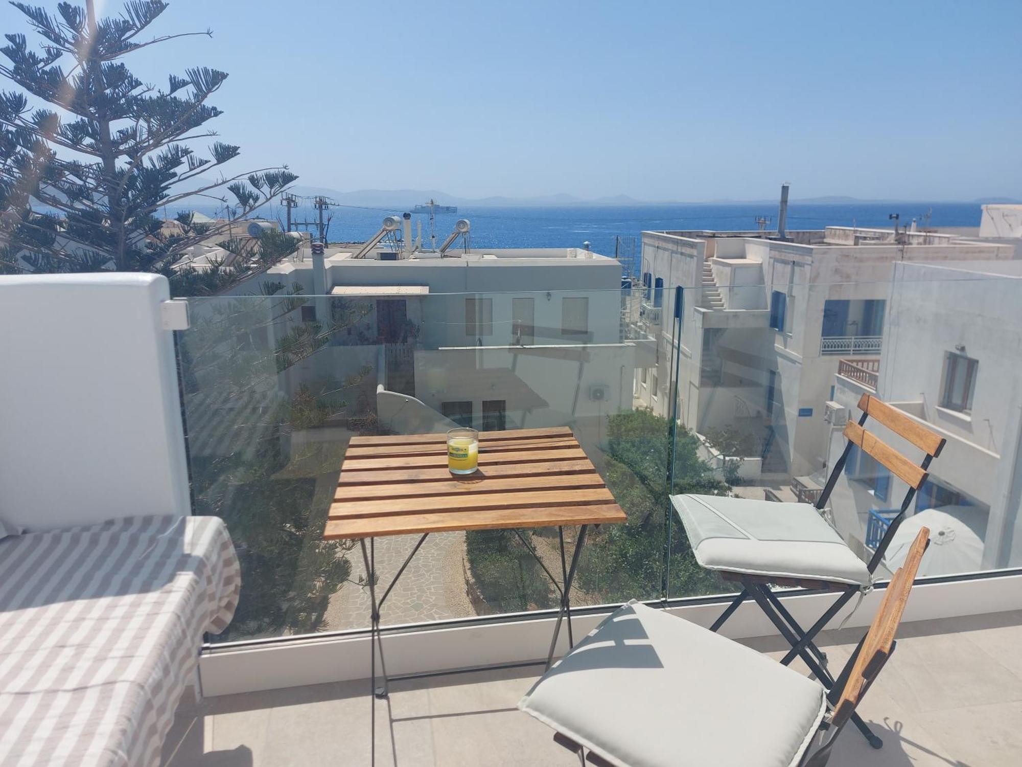 Naxos City Island Flavor - Magical Sunset View 아파트 외부 사진